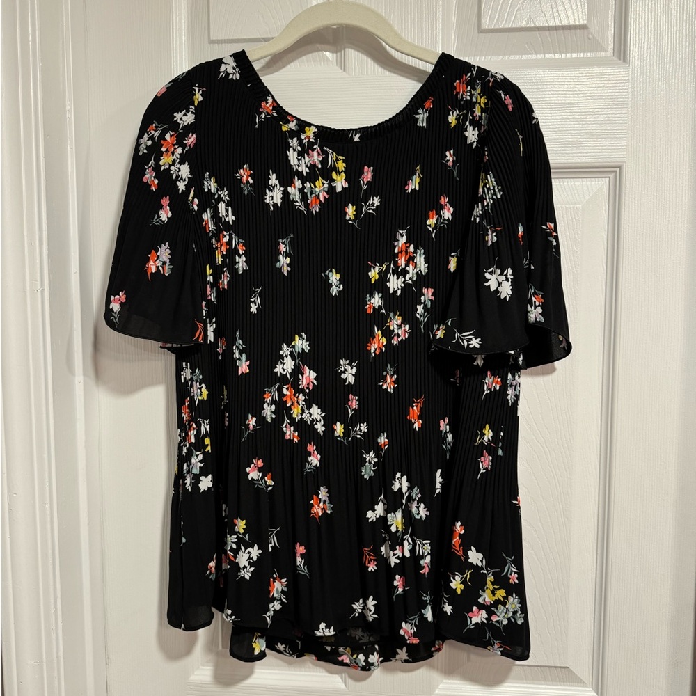 Ann Taylor Floral Blouse